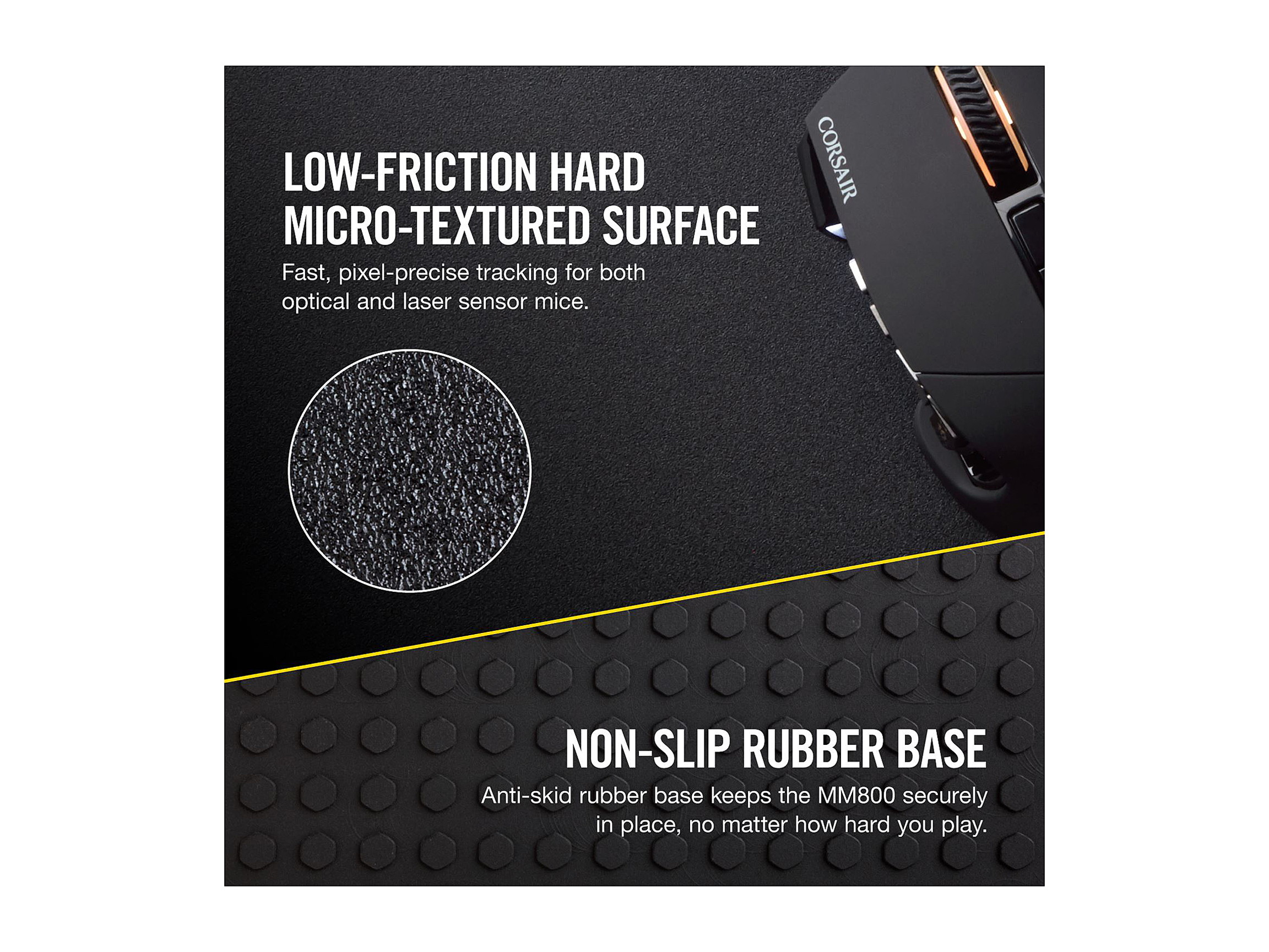 Mobile Edge 18.5 Ergonomic Gel Wrist Rest Anti-Slip Base