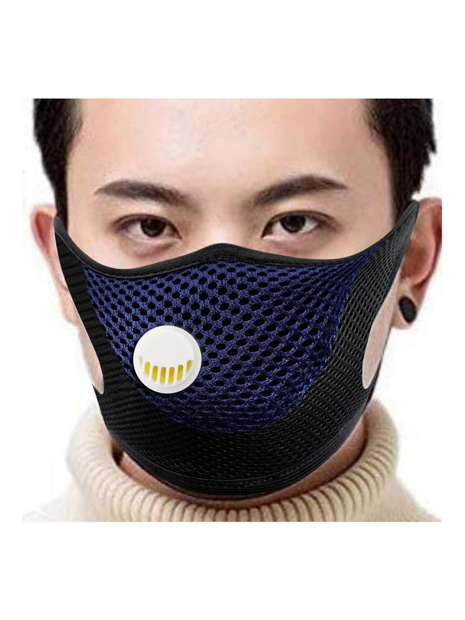 Lioncrown 3 Layered Reusable Anti Pollution Face Mask