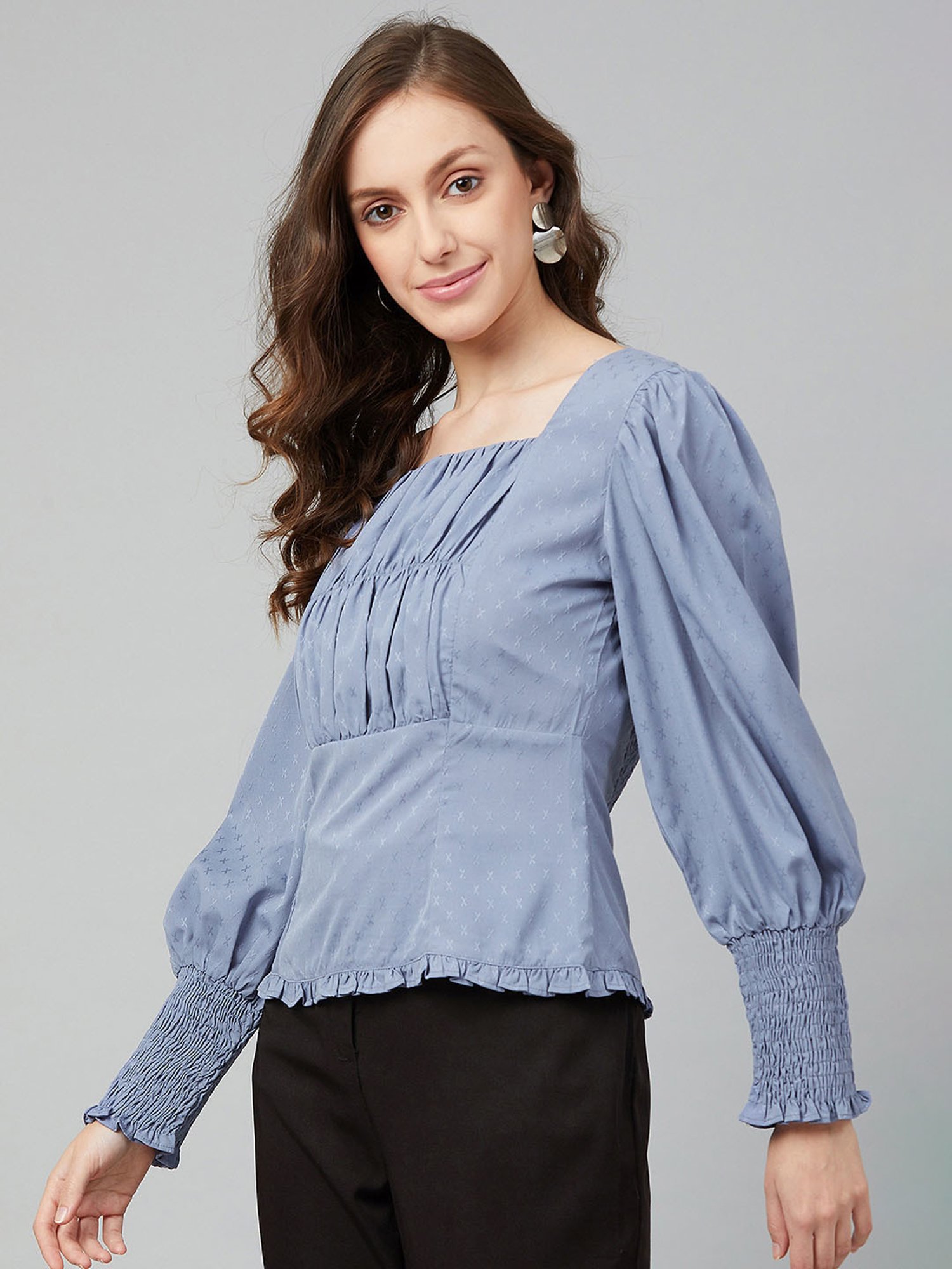 Carlton London Blue Top