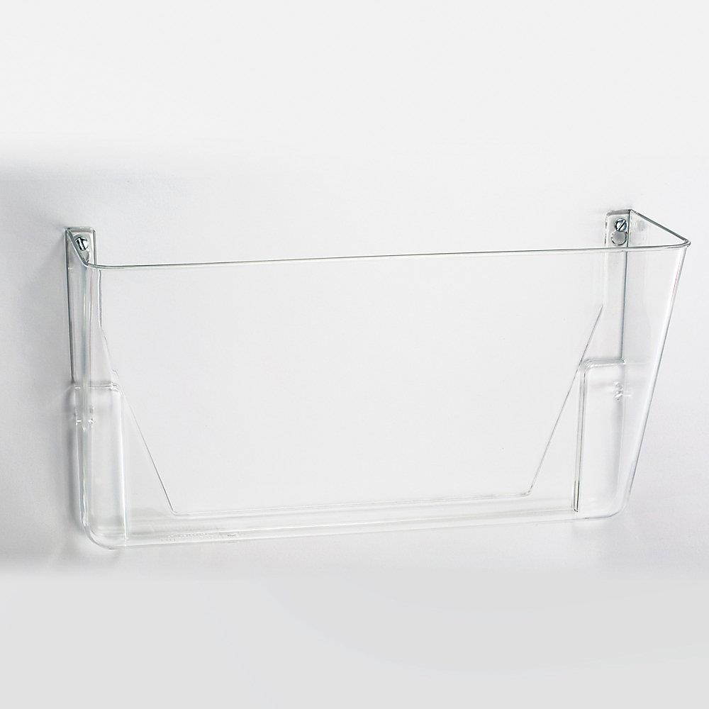 Officemate International Corp OIC21434 Wall File- 13in.x4-.13in.x7in.- Letter- Clear