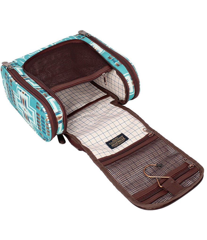 ROYCE New York Leather Large Cosmetic Bag