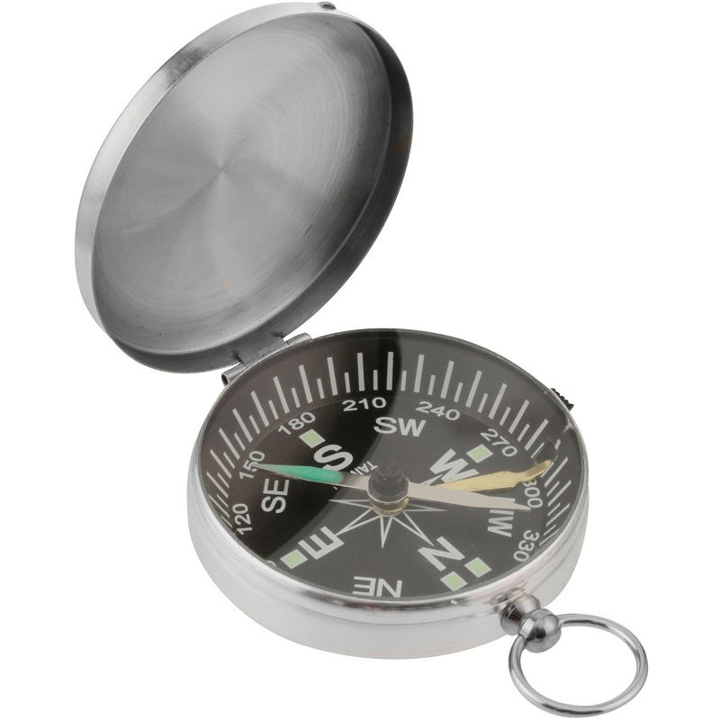 Coghlan's Magnetic Pocket Compass with Metal Case, Luminous Dial, Pocket Size