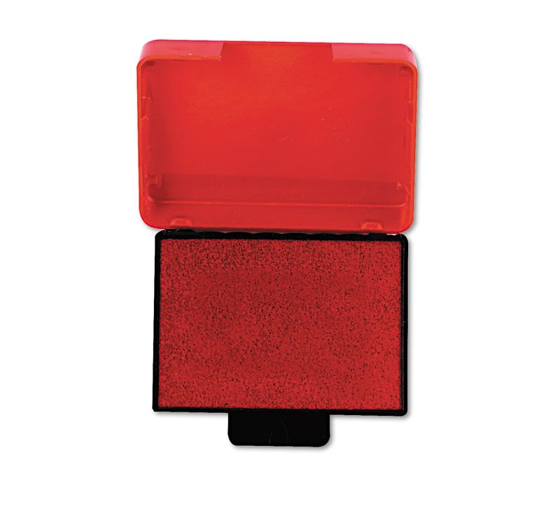 Identity Group Trodat T5430 Stamp Replacement Ink Pad 1 x 1 5/8 Red P5430RD