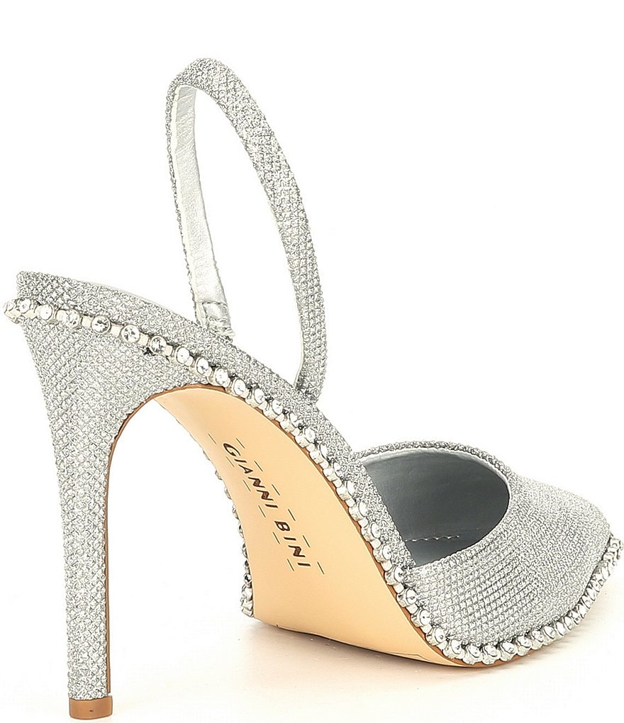 Trotters Kari Pearlized Leather Block-Heel Pumps