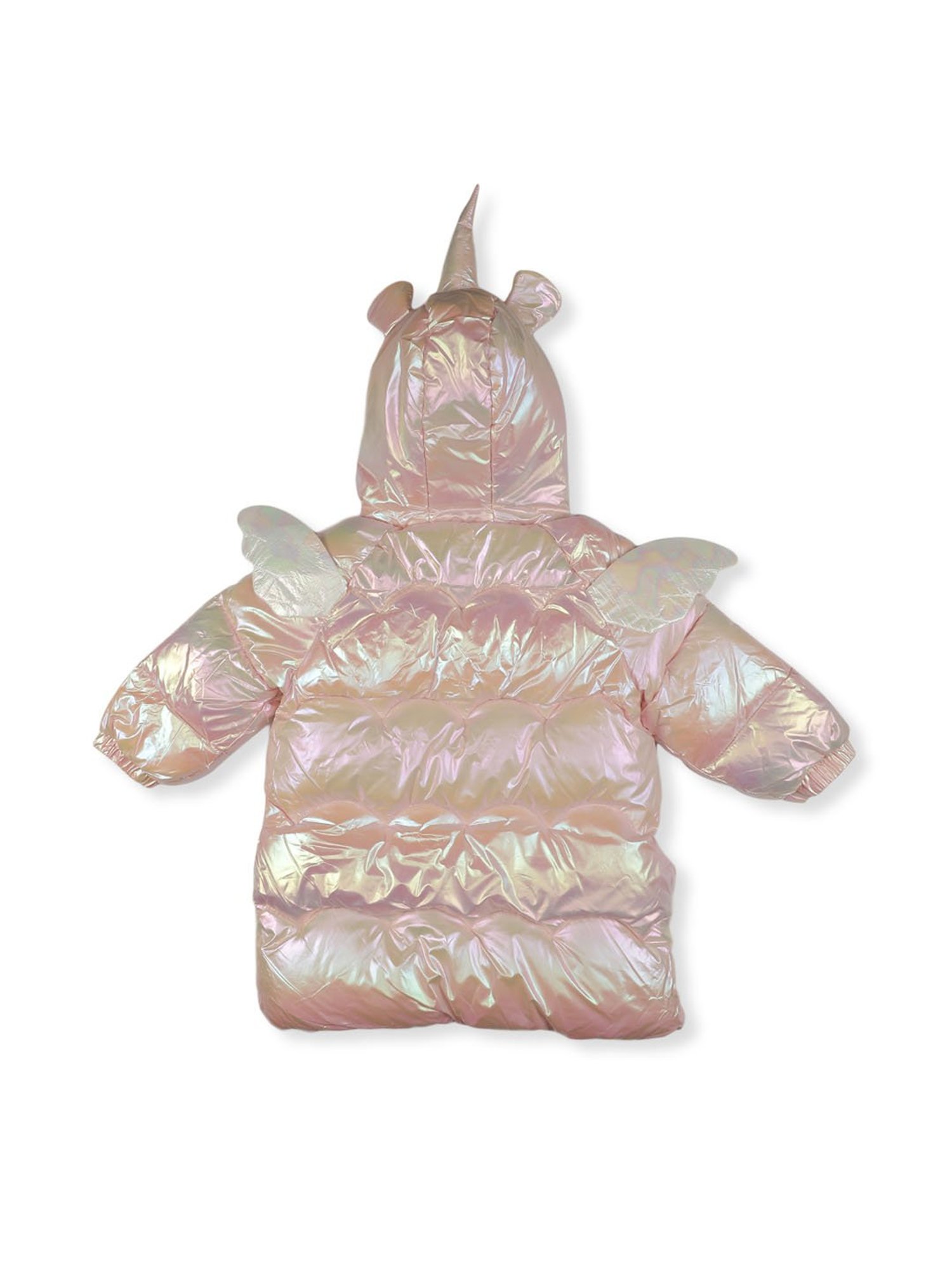 Passion Petals Kids Pink Quilted Jacket