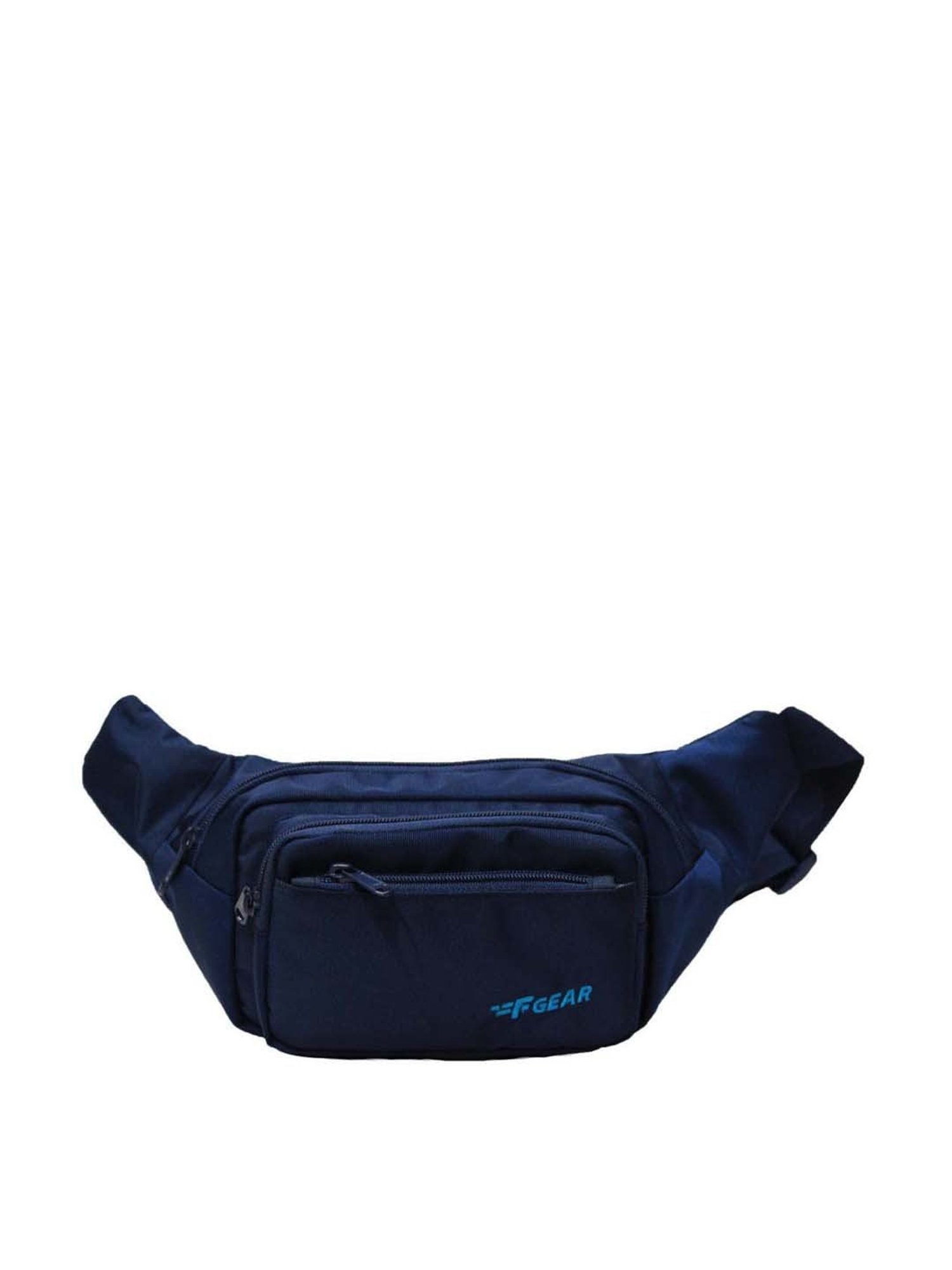 F Gear Navy Solid Waist Pouch