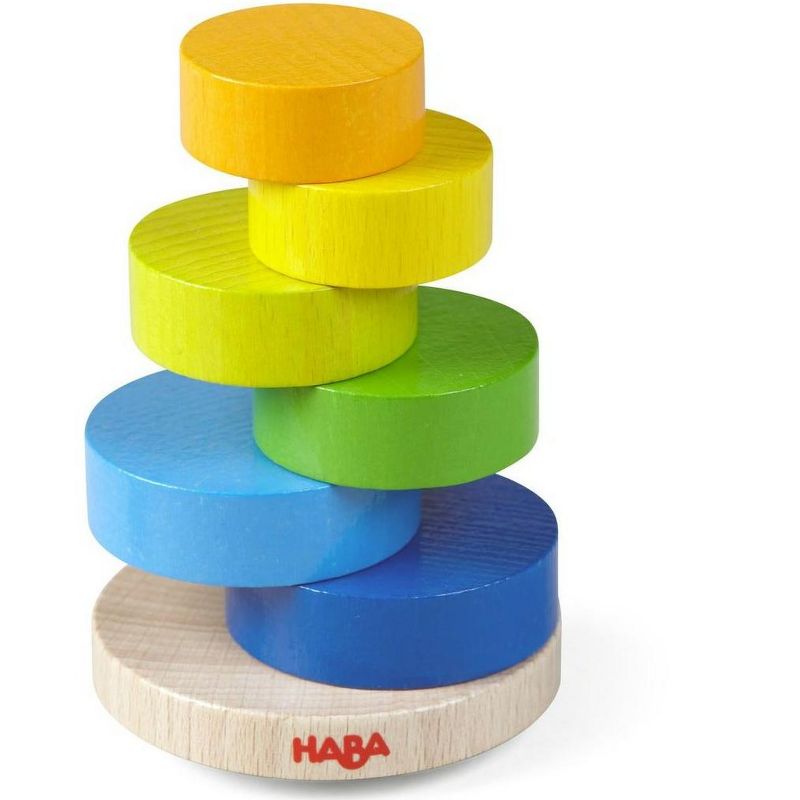 HABA Wobbly Tower Stacking Game (Made in Germany)