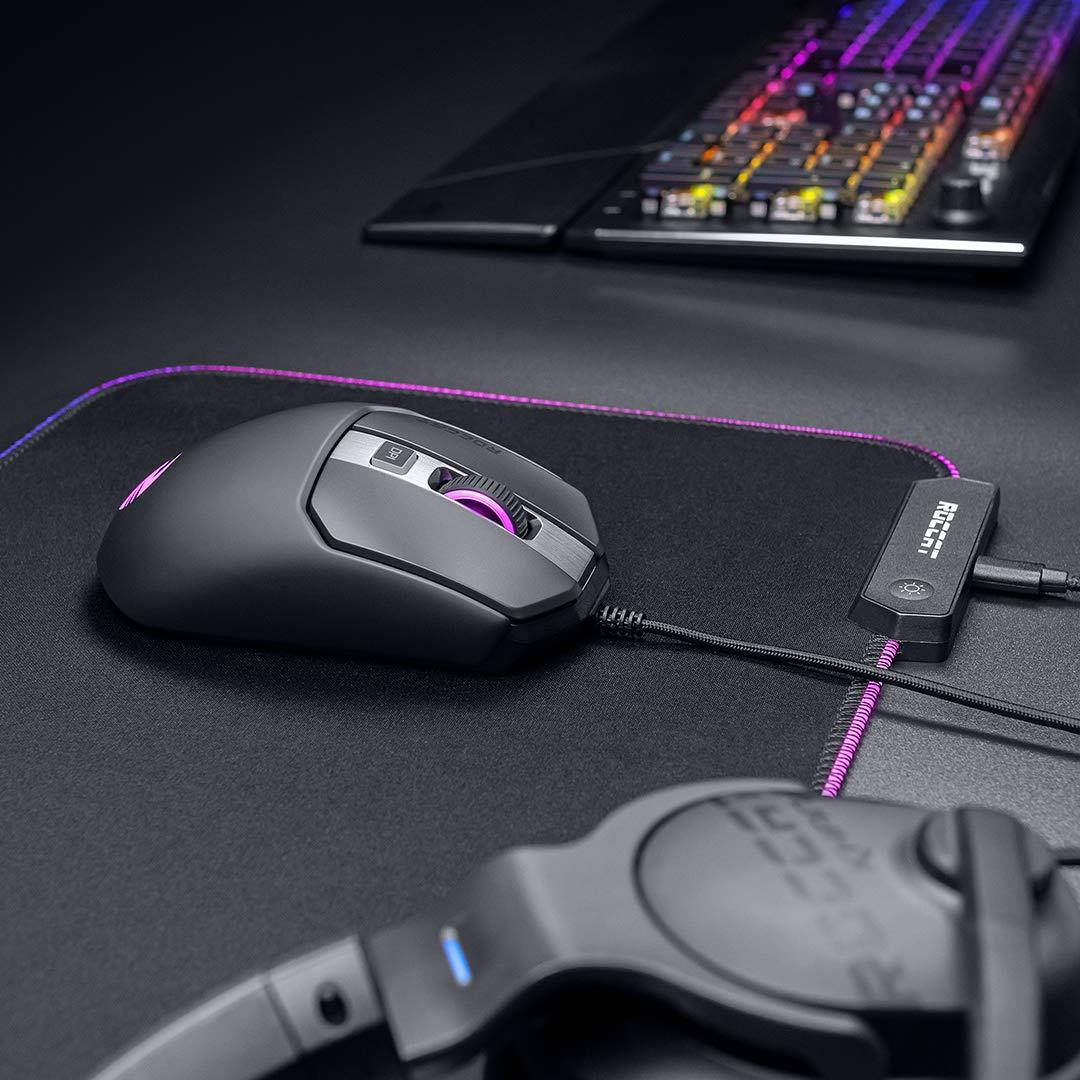 Kain 120 Aimo RGB PC Gaming Mouse - Black