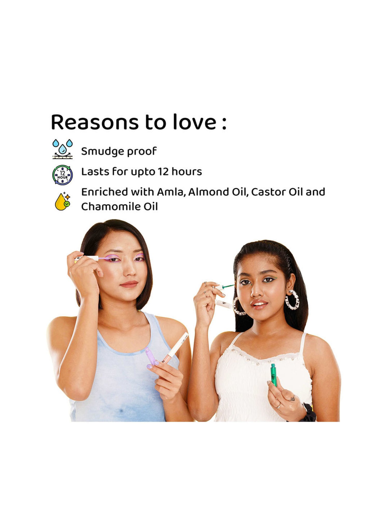 Elitty Eye Gotta Feeling Pastel Pop Eyeliner Combo, Pack of 3