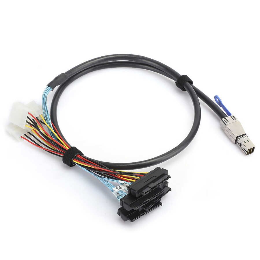 Weastlinks External Hard Disk Cable Mini SAS SFF-8644 to SFF-8482 Server Computer Accessories 1m/2m Optional