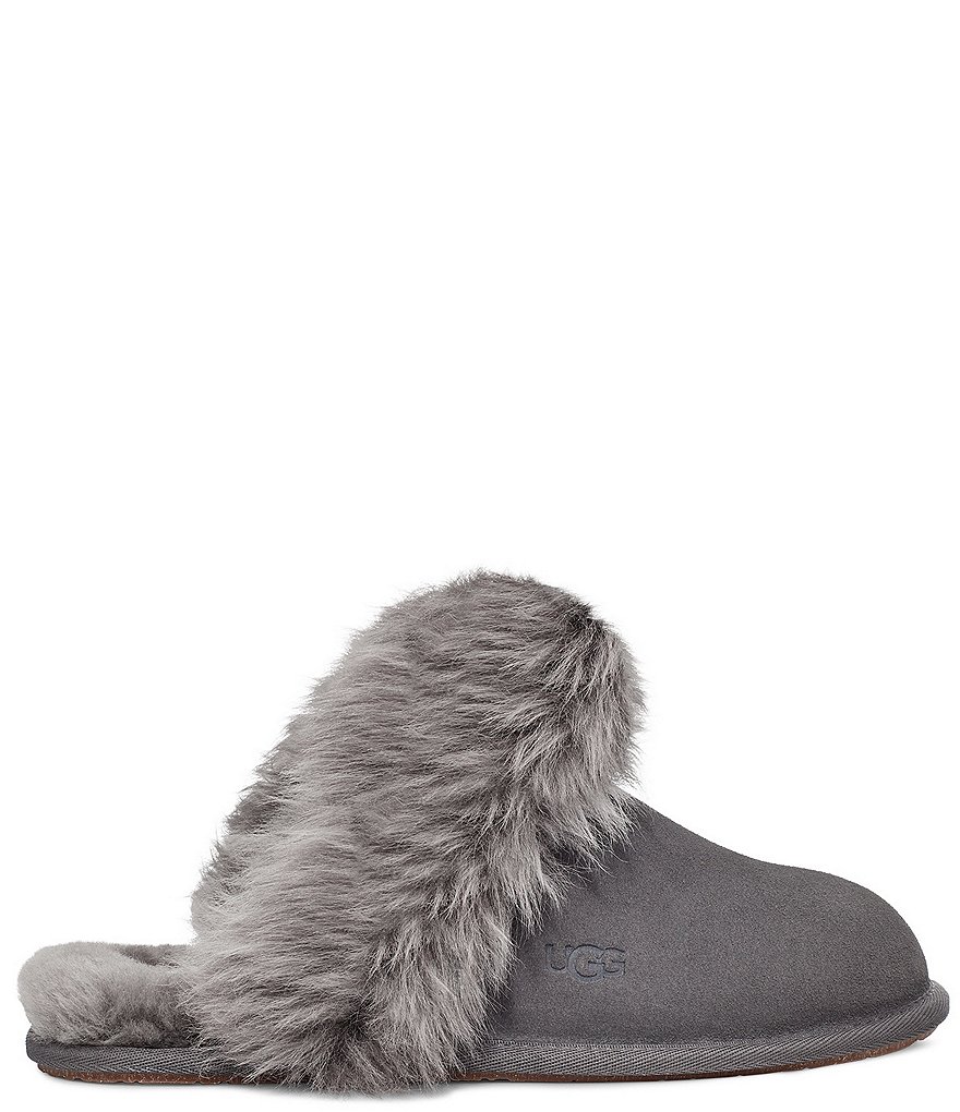 UGG&reg; Scuff Sis Suede Fur Slippers