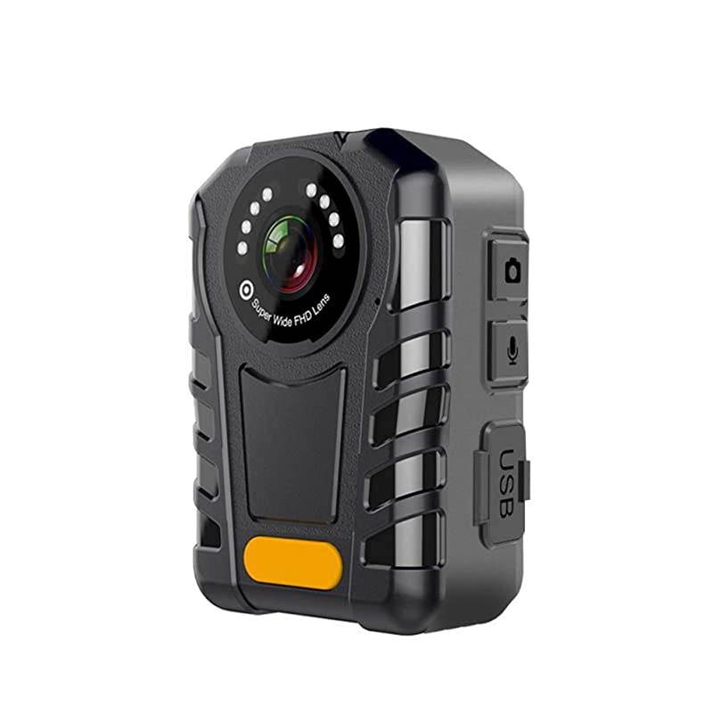 HD 1296P Body Cameras for Law Enforcement with Night Vision, 2 Inch Display Built-in 32GB Memory