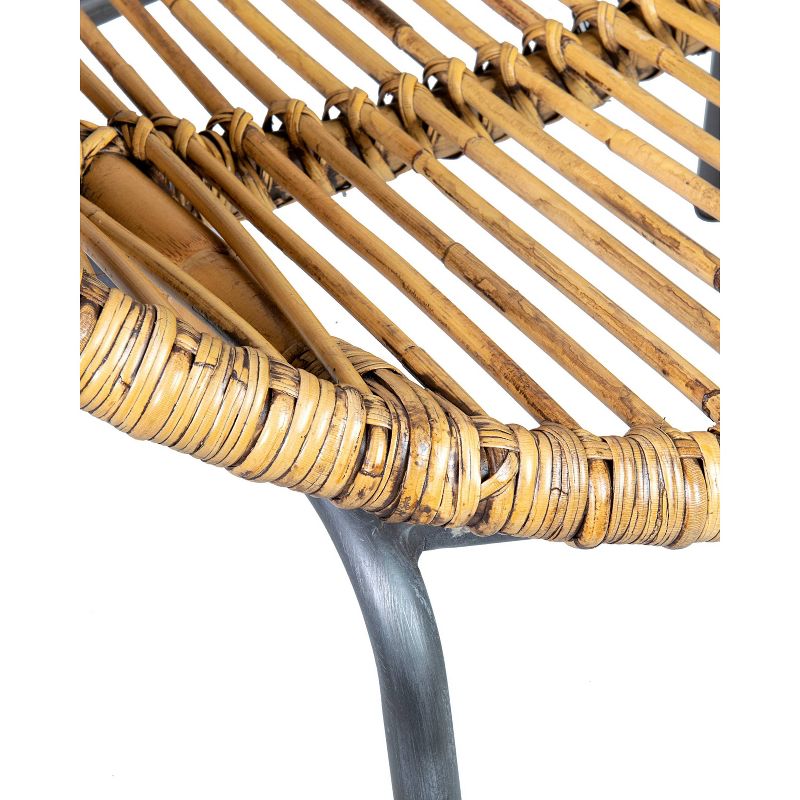 Louanne Rattan Occasional Chair Brown - East At Main