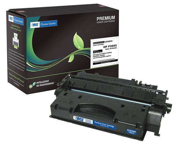 MSE Compatible Black High Yield Toner Cartridge (Alternative for HP 05X/CE505X)