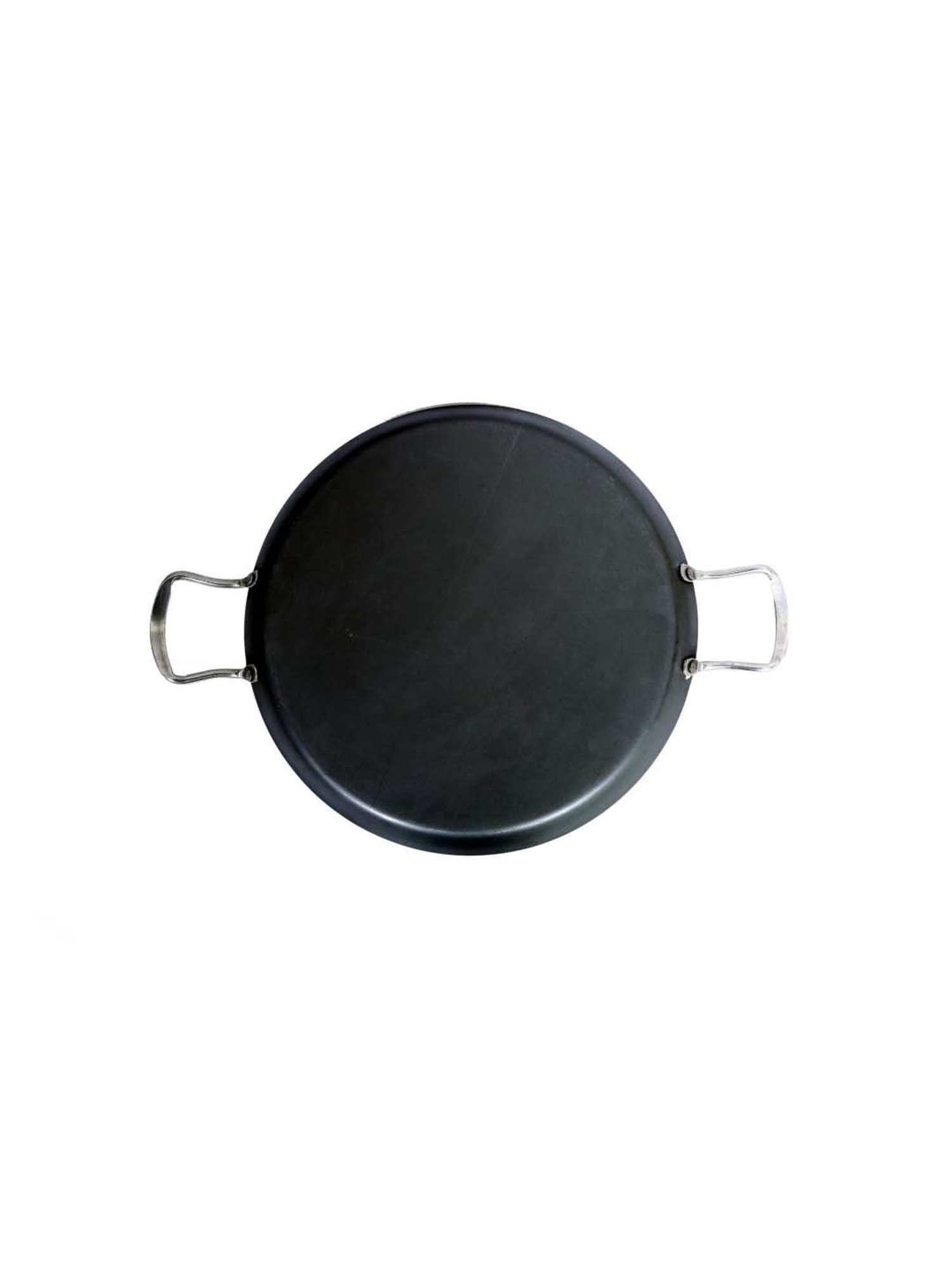 The Indus Valley Pre Seasoned Black Iron Tawa - Set of 1