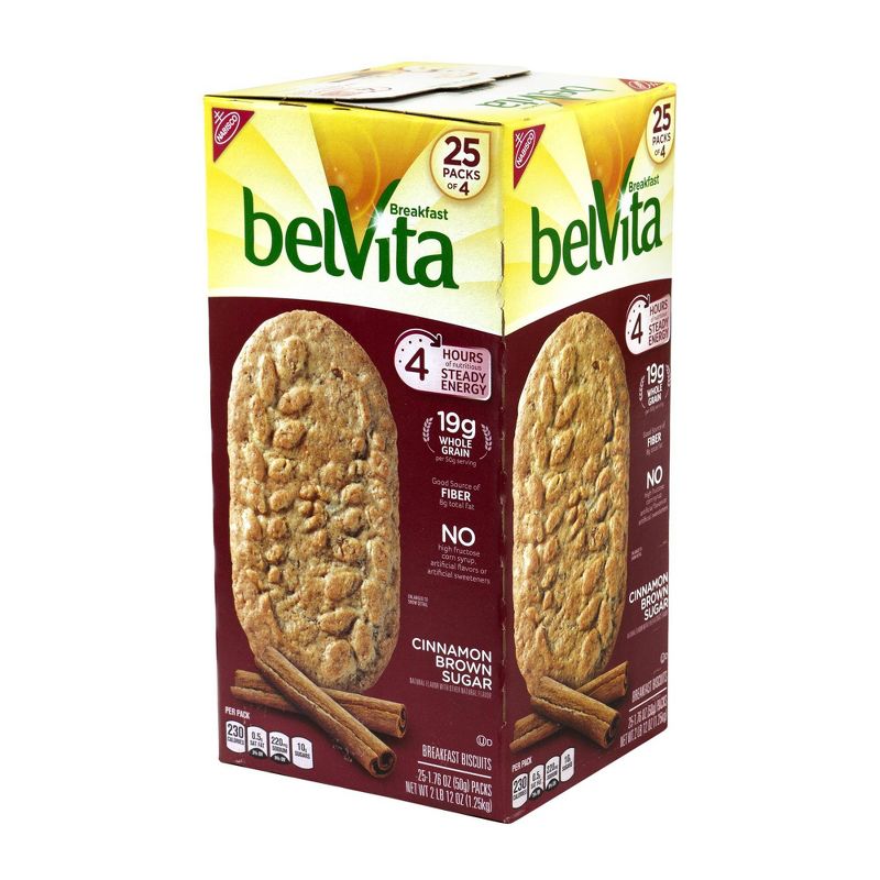 belVita Cinnamon Brown Sugar Breakfast Biscuits - 20ct