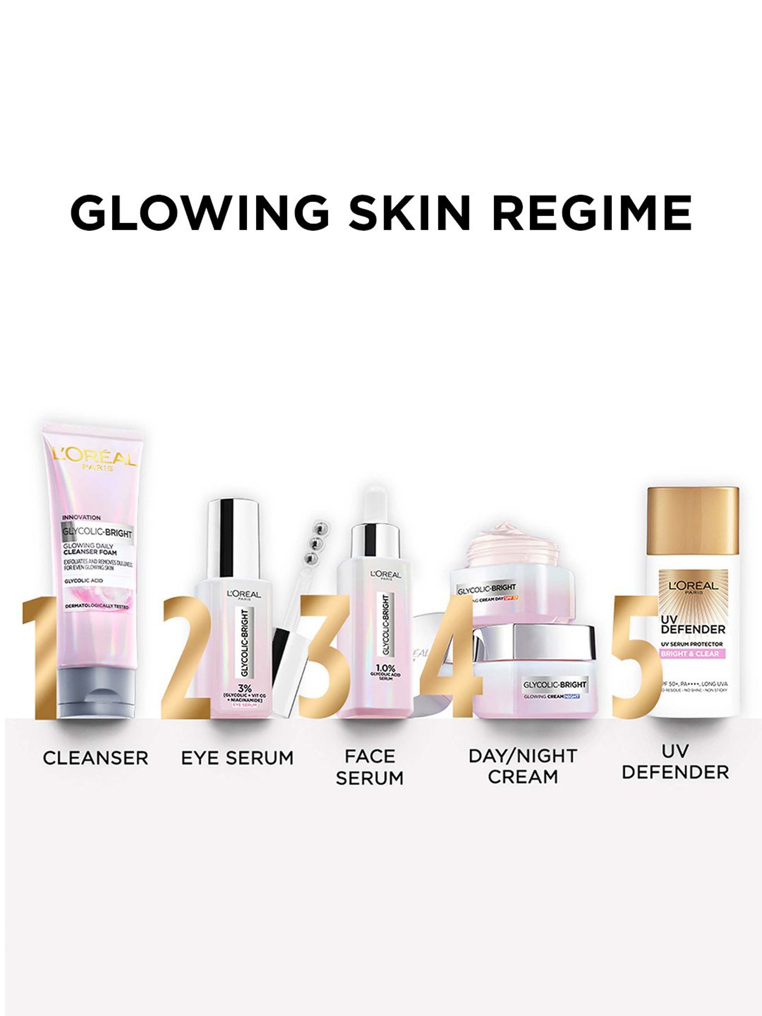 L'Oreal Paris Glycolic Bright Skin Brightening Serum - 30 ml