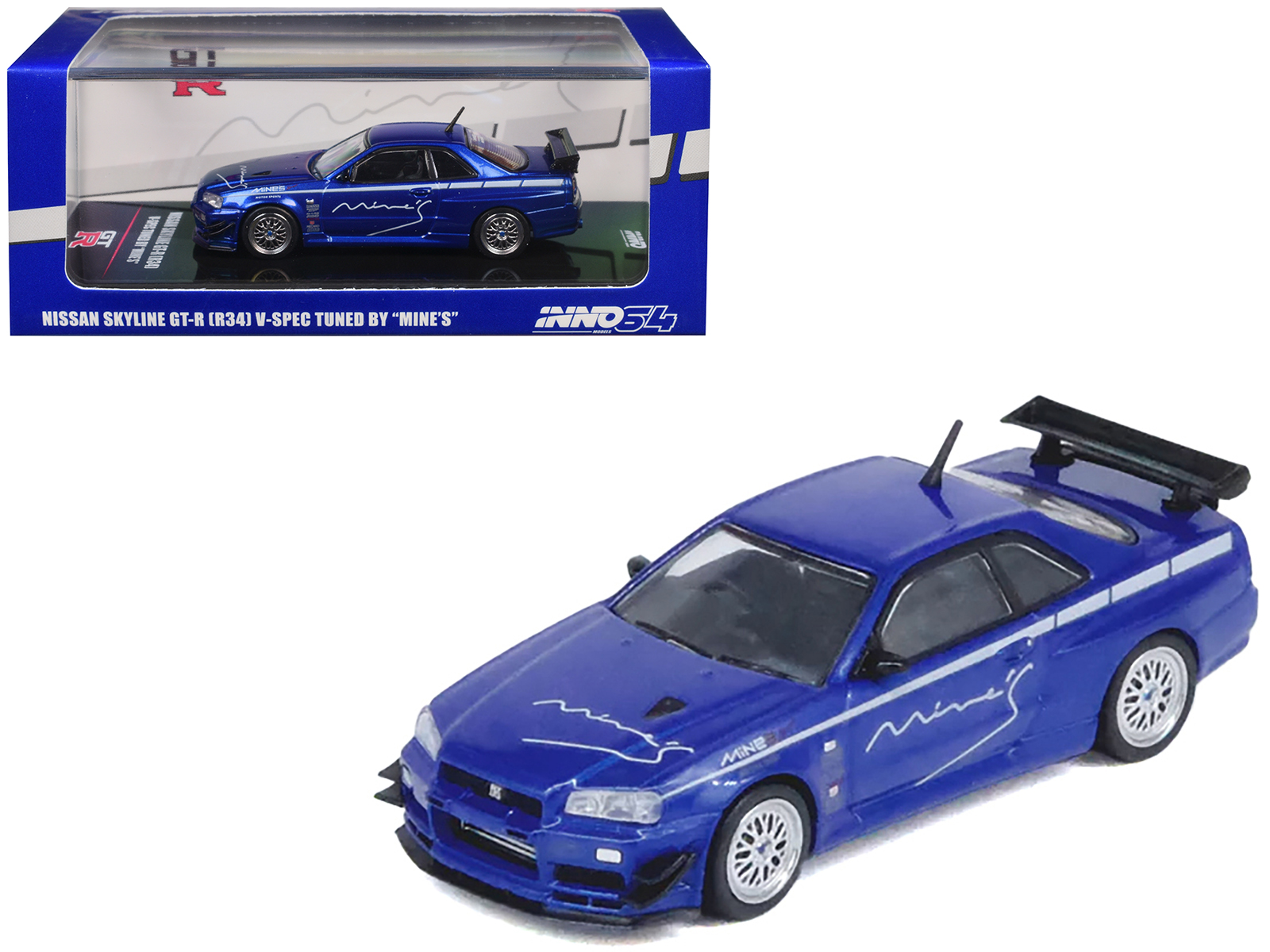 Nissan LB-Silhouette WORKS GT 35GT-RR Ver.2 RHD (Right Hand Drive) #23 Tetsuya Hibino "LB Racing - Formula Drift" (2022) 1/18 Model Car by Top Speed