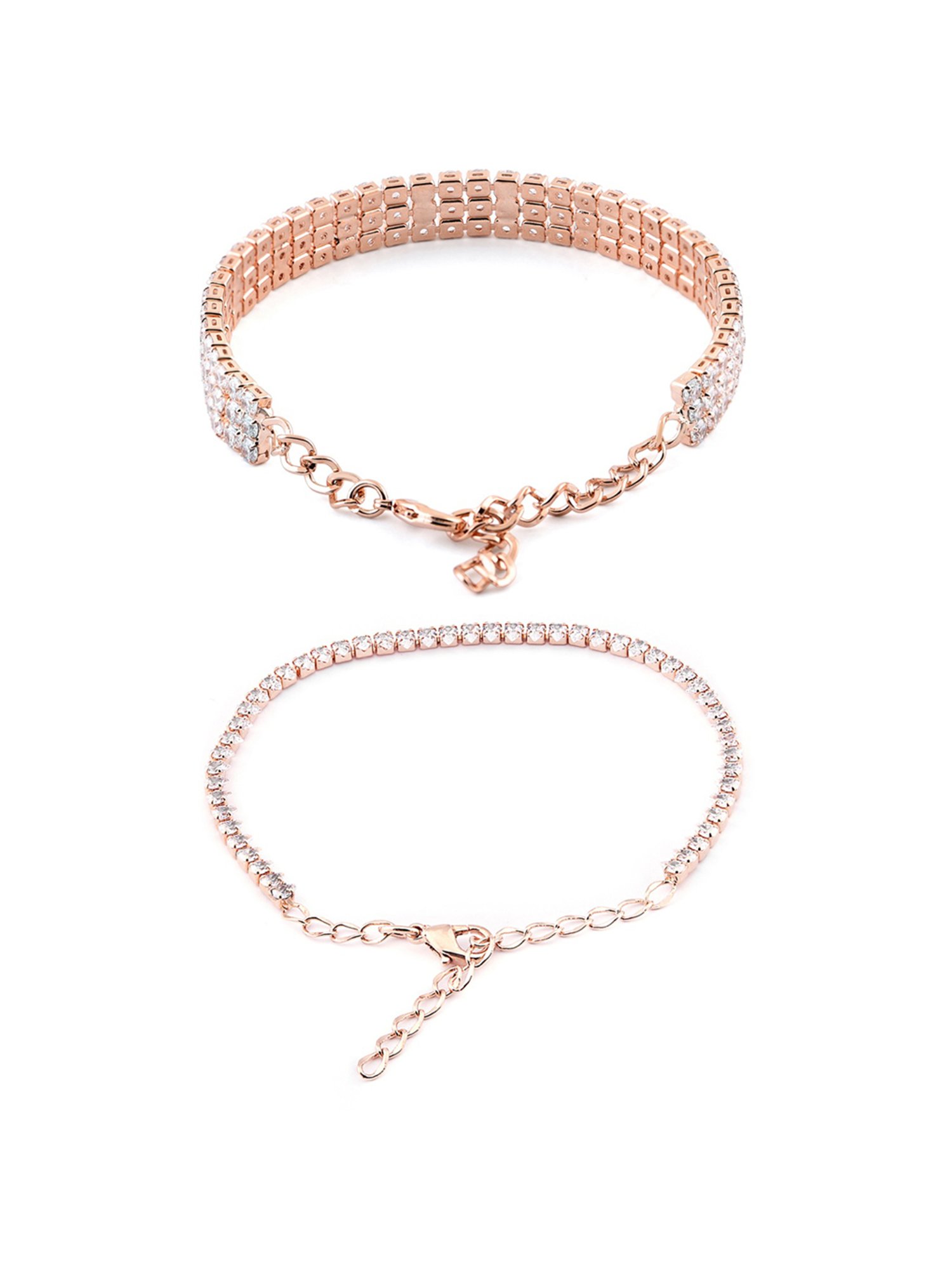 Ted Baker Crystal Sweetheart Adjustable Bracelet for Women