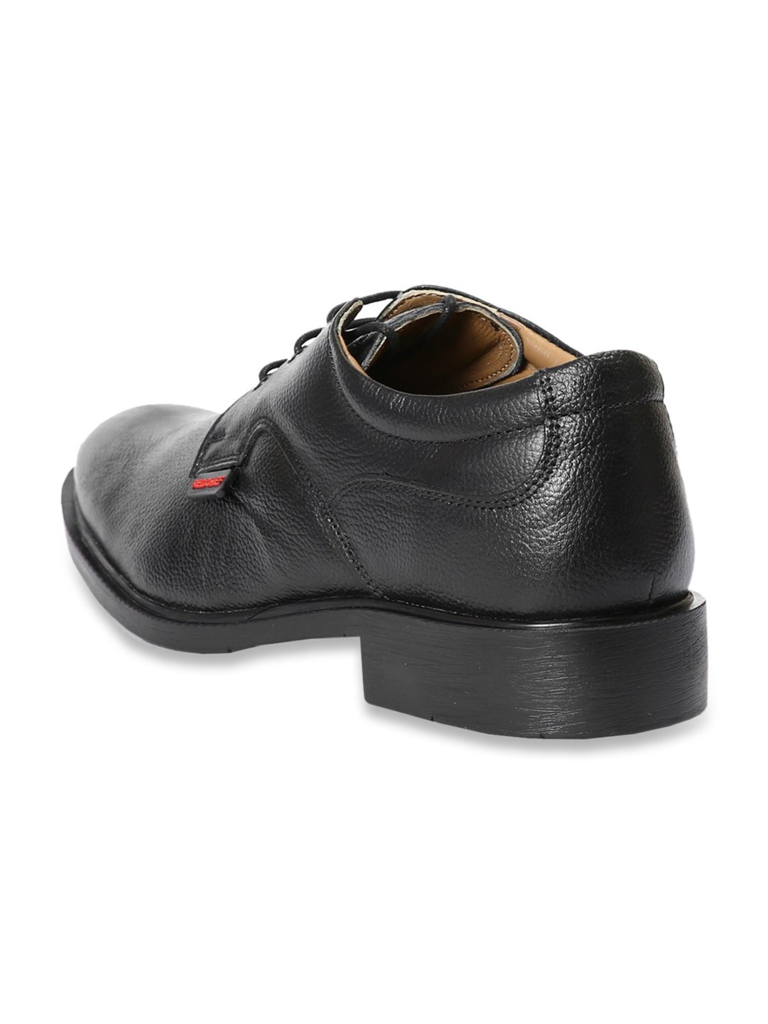 Red Chief Men's Black Derby Shoes
