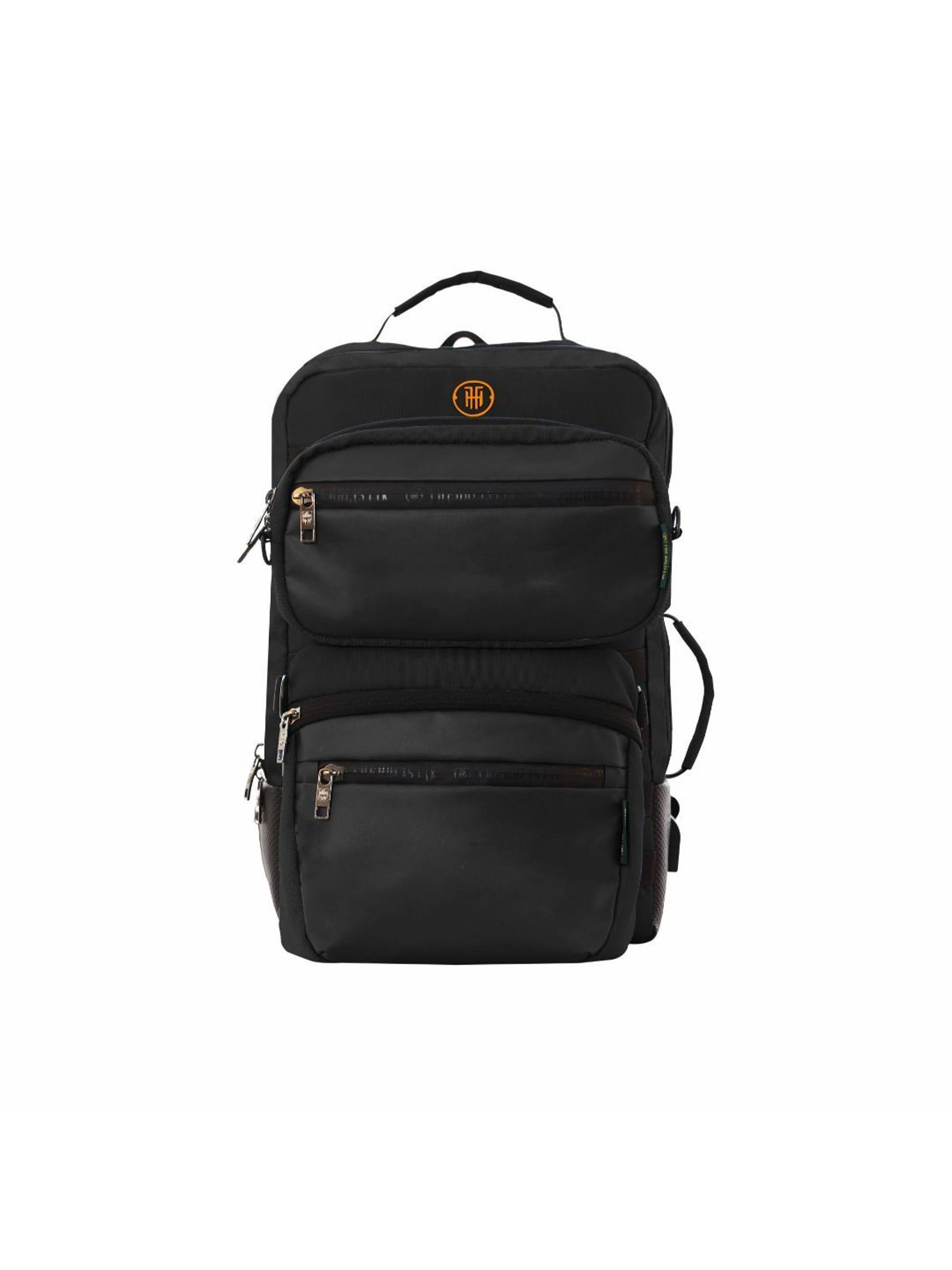 THE HOLISTIK Alpha Black Large Backpack - 22 Ltrs