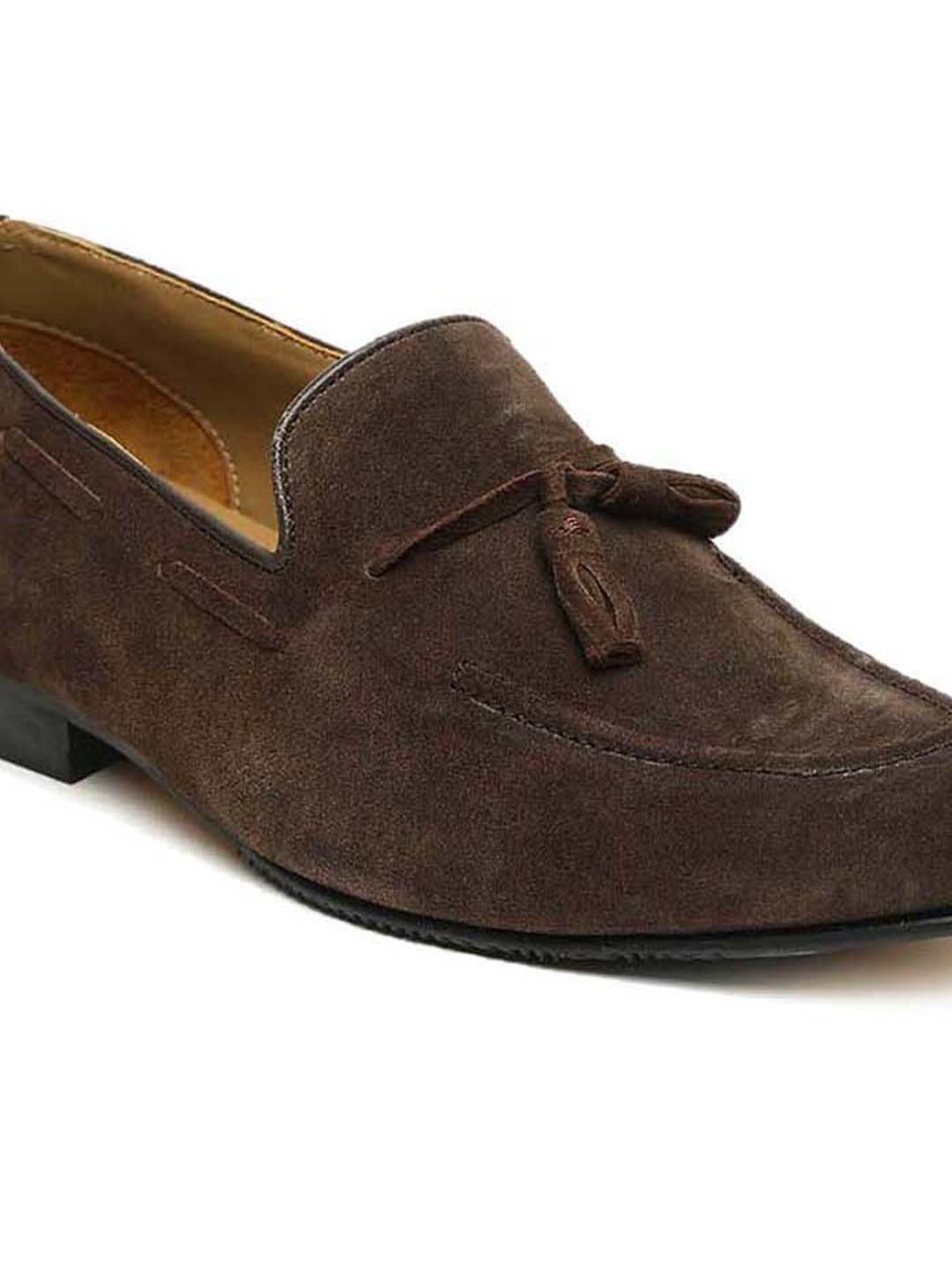 Teakwood Leathers Men's Brown Formal Moccasins