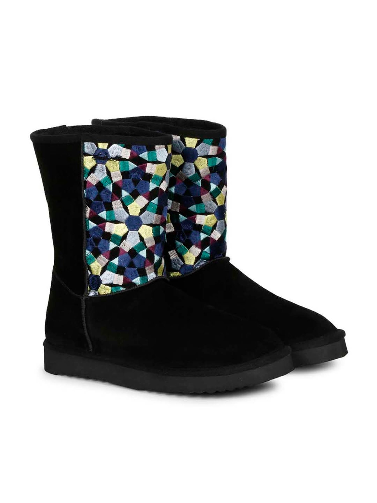 Saint G Women's BENITO Black Snow Boots