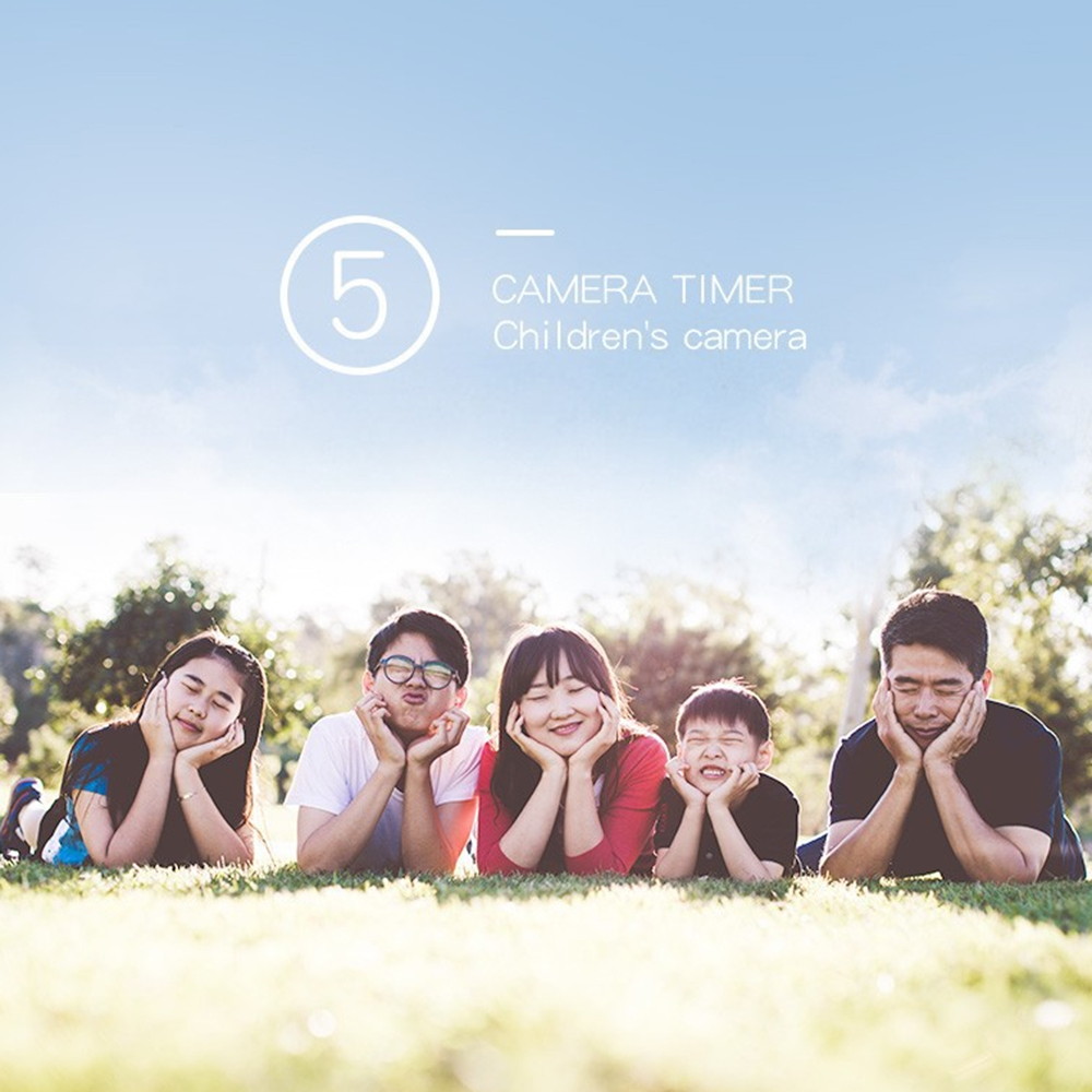 Kids Digital Camera 12.0MP Rechargeable Kids Camera with 2.0 Inch 1080P Ips Screen 32GB Memory Card Front and Rear Lens Child Camcorder Selfie Camera  Gift for Age 3-10 Kids