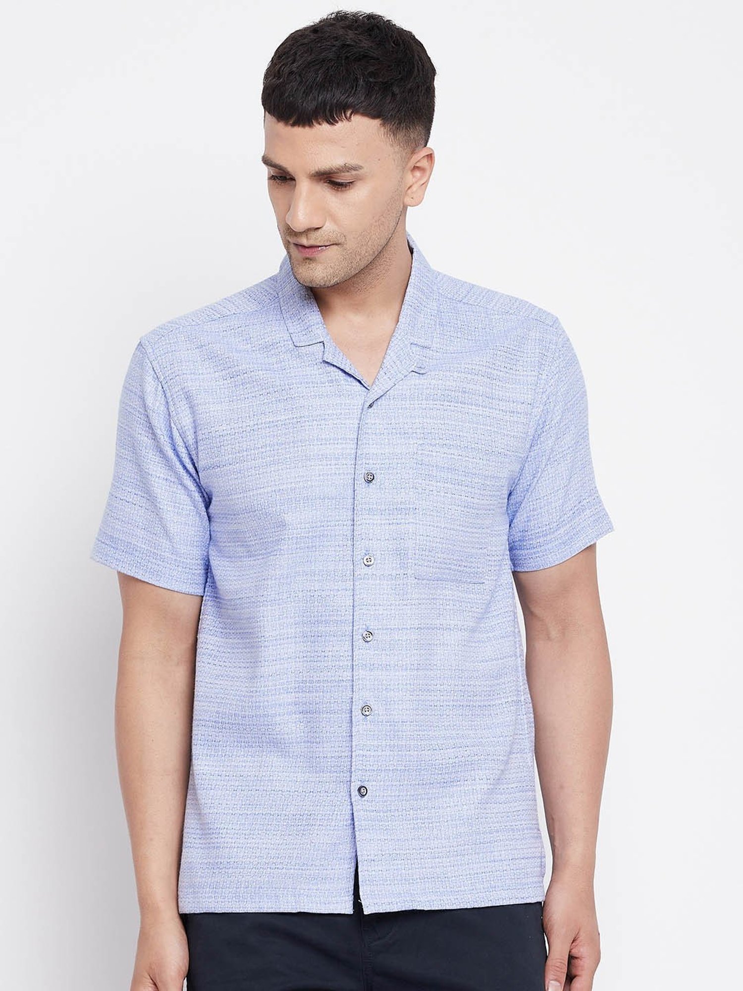 Even Indigo Regular Fit Shirt