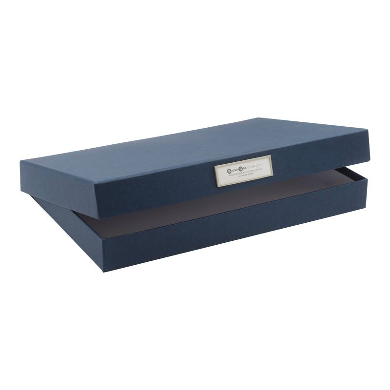 Sven 3pk Hinged Letter Box Set Navy - Bigso Box of Sweden
