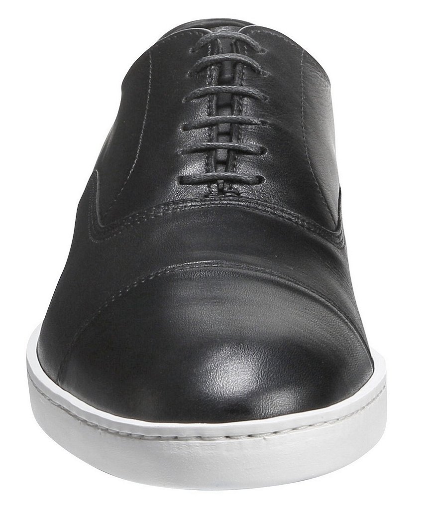 Allen-Edmonds Men's Park Leather Cap Toe Sneakers