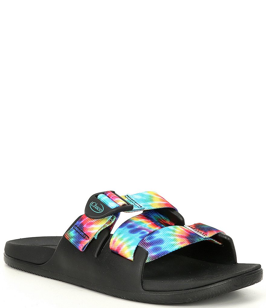 Chaco Women's Tie-Dye Chillos Adjustable Slides