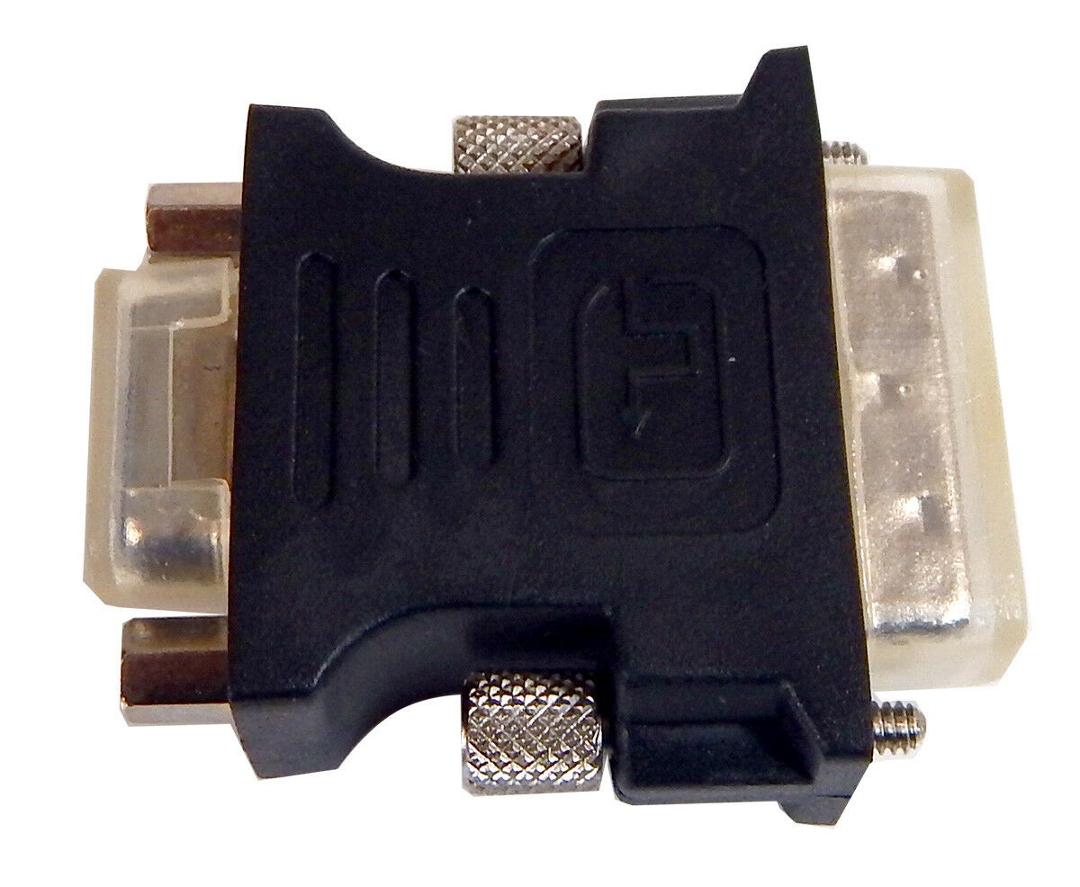 PNY DVI to VGA Black Video Adapter New 91005951-TN DVI-I to DB-15 Converter