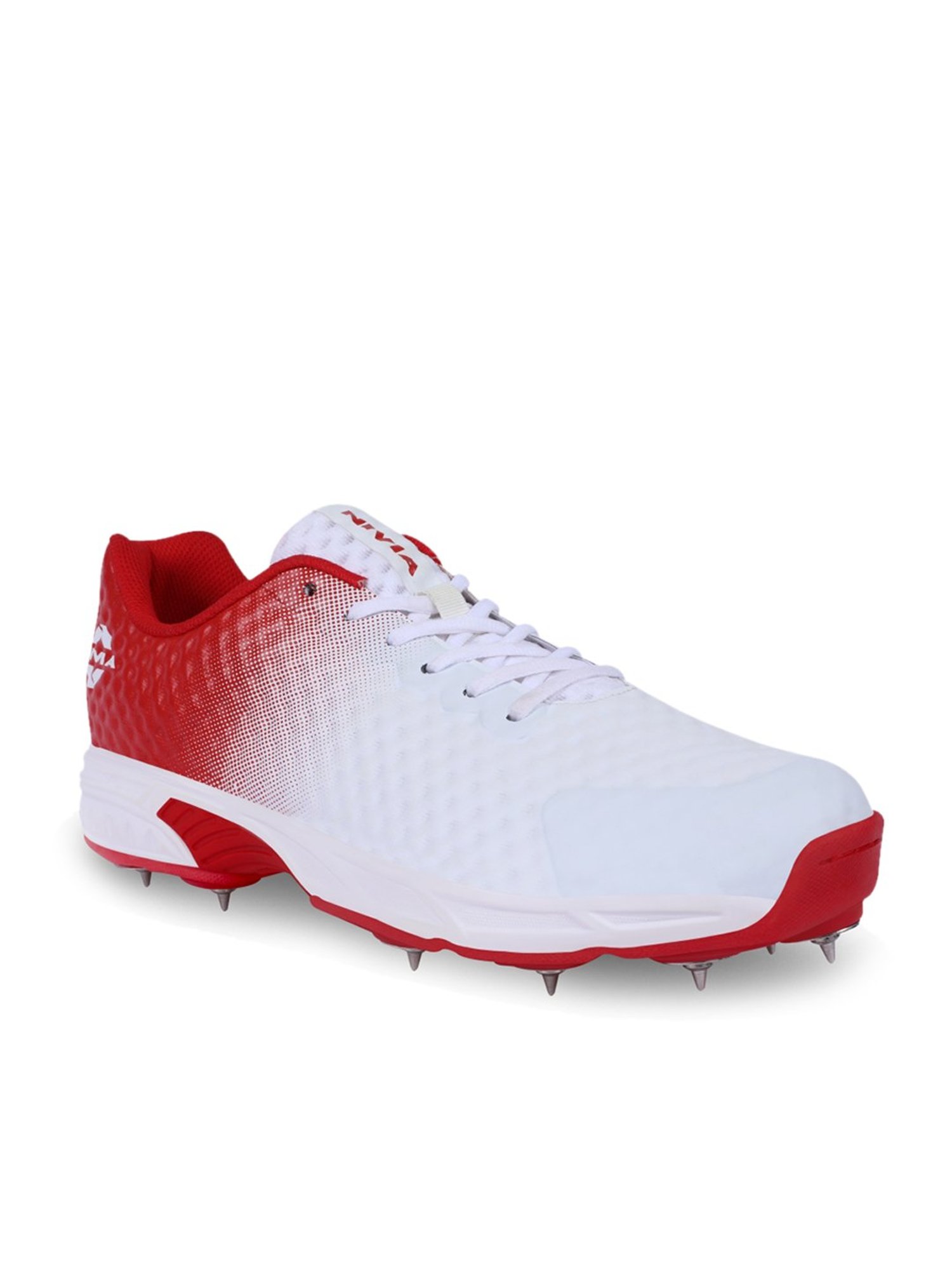 Nivia Men's crick-1000 White Cricket Shoes