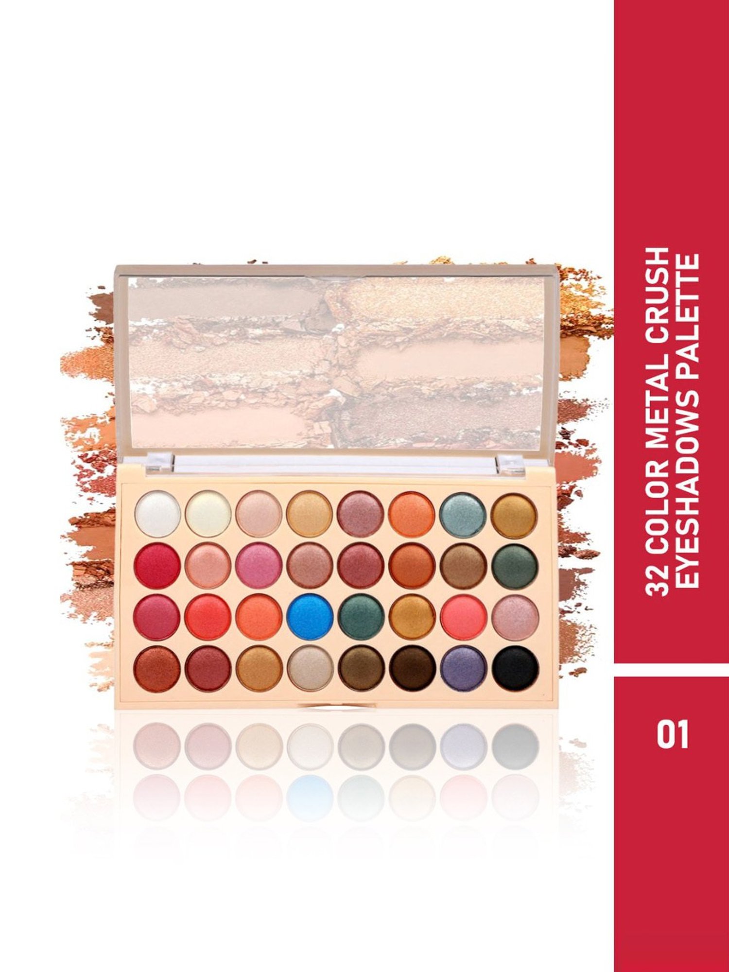 BH Cosmetics 7 Color Shadow Palette Citrine for November - 9 gm