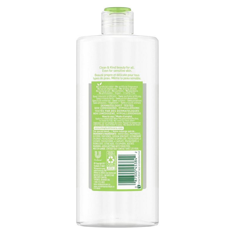 Simple Micellar Cleansing Water - 4pk/6.7 fl oz each