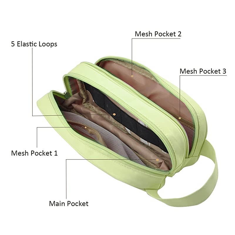 Cable Cord Holder OrganizerElectronics Accessories Case Healthcare Grooming Kit USB Drive Shuttlean All in One Travel Organizer