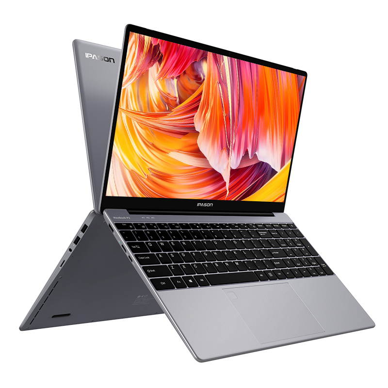 IPASON Maxbook - P1 IPS 15.6" Laptop FHD Intel J4125 4 Core up to 2.7GHz 8GB DDR4 RAM 256GB SSD Windows 10 home Notebook Computer Ultra Thin and Light Notebook Business Office Student Ultrabook