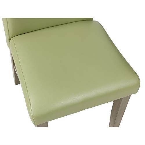 Powell D1168D18SCG Breena Side Chair, Green