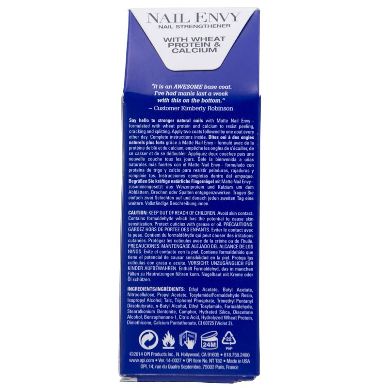 OPI Nail Polish Envy Matte - 0.5 fl oz