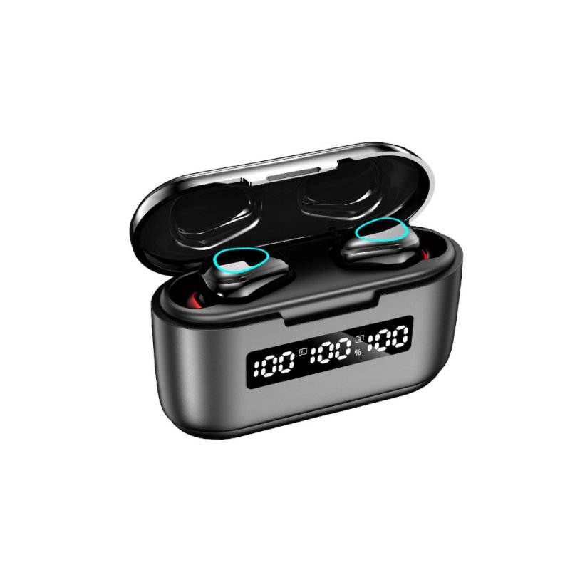 TWS Wireless Earbuds, Bluetooth 5.0 Headphones 105H Playtime with 3500 mAh Charging Case [As Power Bank], Stereo Auto Pairing in-Ear Bluetooth Earphones with Mic Wireless Headset