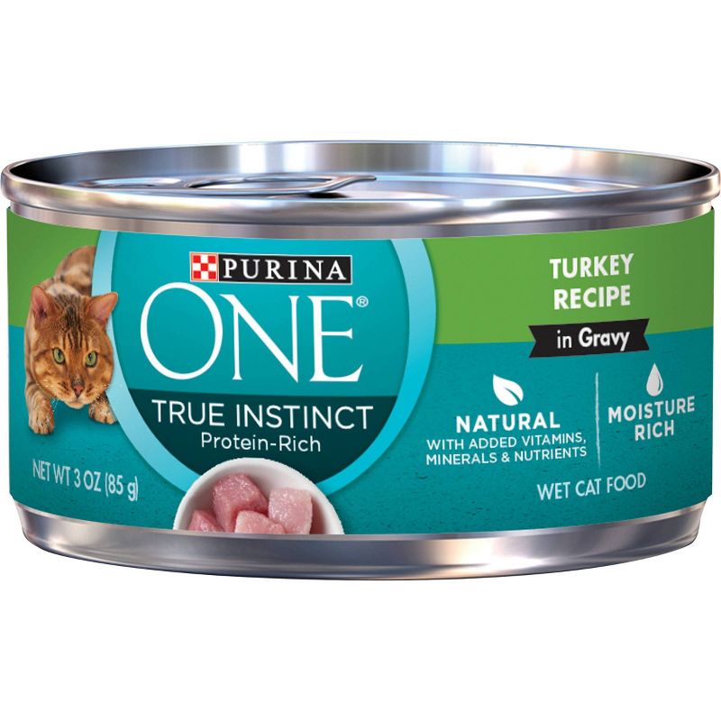 Purina ONE Turkey Wet Cat Food - 3oz