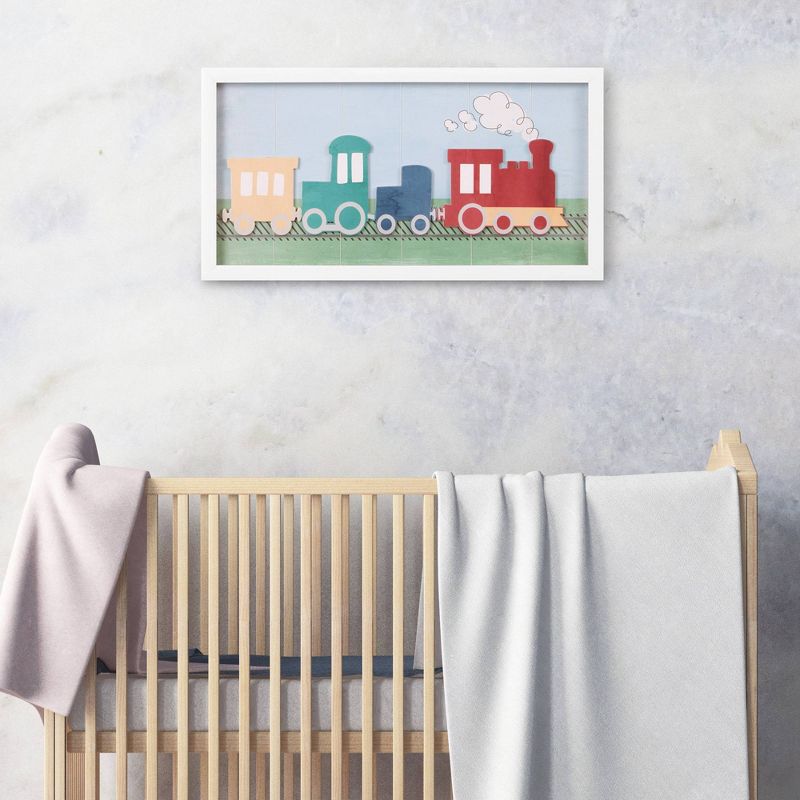 14"x26" Train Mobile Framed Wall Art Print - Nielsen Bainbridge