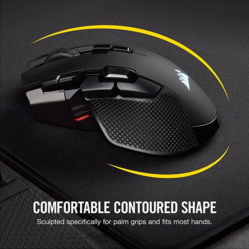 Ironclaw Wireless RGB - FPS and MOBA Gaming Mouse - 18,000 DPI Optical Sensor - Sub-1 ms SLIPSTREAM Wireless
