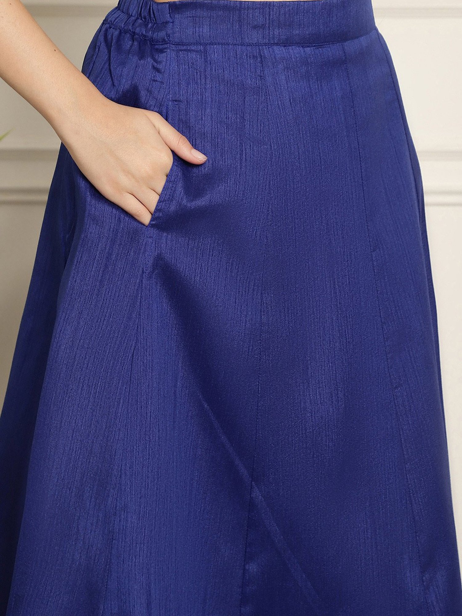 NEUDIS Blue Maxi Skirt