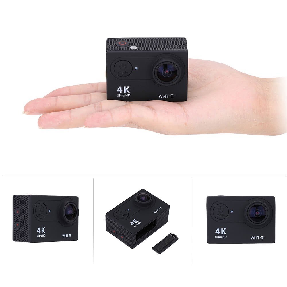 Full HD 4K(3840*2160) Ultra HD Wifi 30M Waterproof 2.0" 1080p 60fps 12MP Sports Action Camera DV 170&deg; Wide Angel Lens