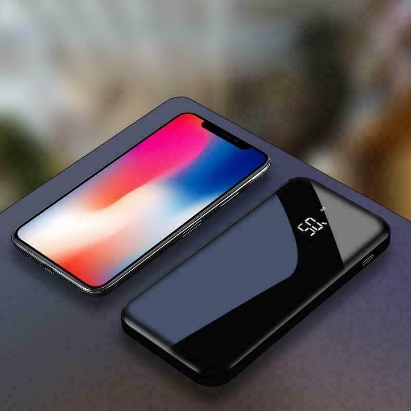 Qi Wireless Power Bank 900000mAh Backup Portable Charger External Battery Backup