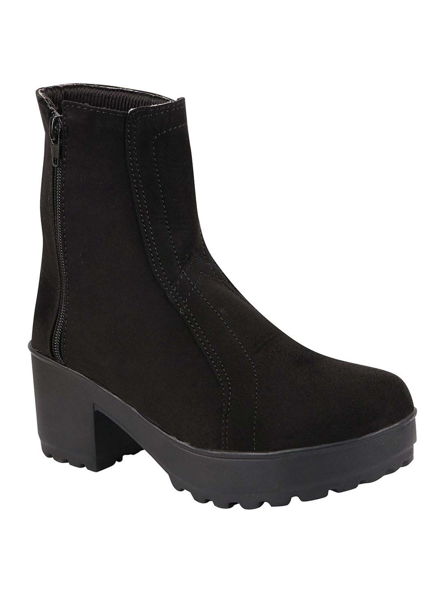 Shoetopia Kids Black Casual Boots