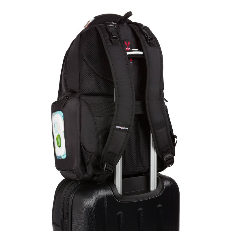 SWISSGEAR Diaper Bag - Black/Gray