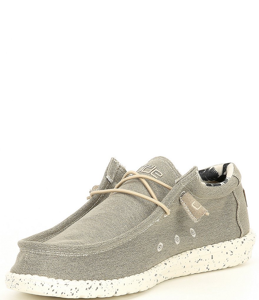 Hey Dude Men's Wally Stretch Washable Chukkas